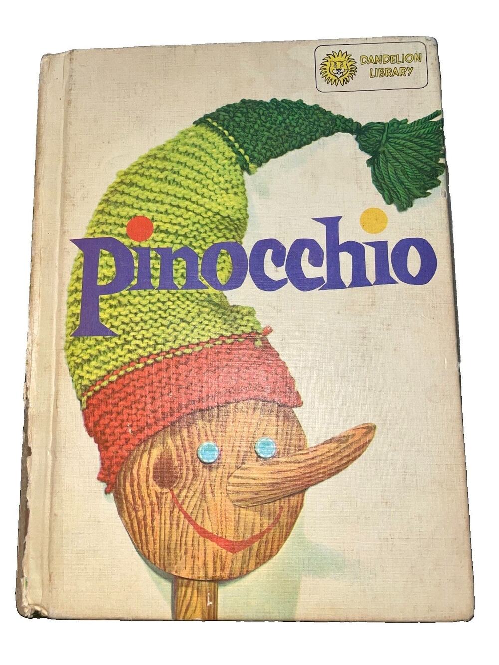 Vintage Dandelion Library Book 2 in 1 Pinocchio & Adventures of Robin Hood 1946